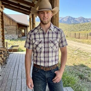 Pendleton NEW w TAG Plaid Shirt Western Shirt Snap
Buttons